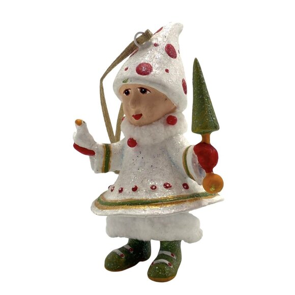 Patience Brewster Krinkles Dash Away Blitzens Tree Elf Ornament - Picture 1 of 7